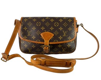 Bolso bandolera LOUIS VUITTON Sologne de lona Monogram revestida de los años 90