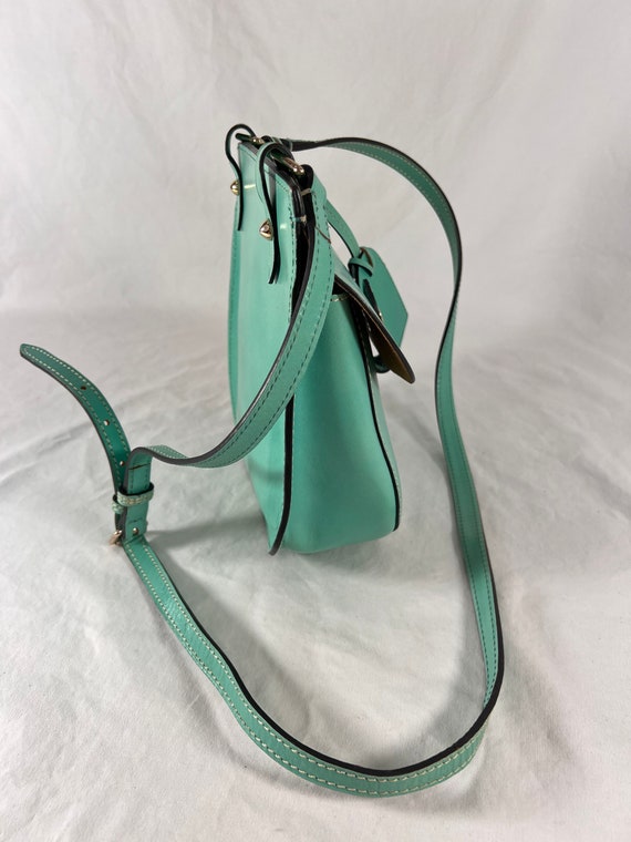 DOONEY and BOURKE Authentic Vintage Turquoise Lea… - image 3