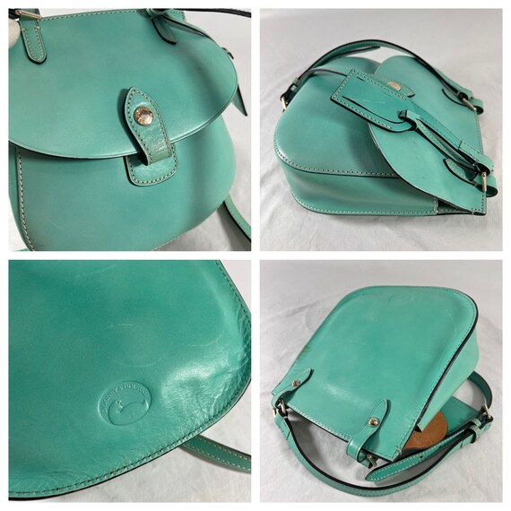 DOONEY and BOURKE Authentic Vintage Turquoise Lea… - image 8