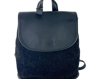 COACH Vintage Drawstring Flap Daypack rucksack Backpack Bag