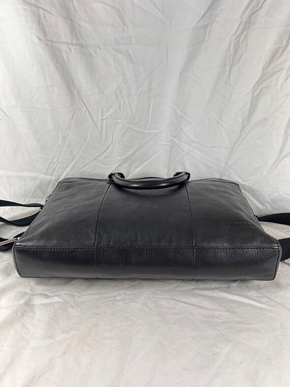 FOSSIL Vintage Authentic Black Leather Crossbody Bag … Gem