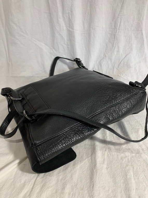 10% OffSALE Authentic Medium Black Leather Backpa… - image 9