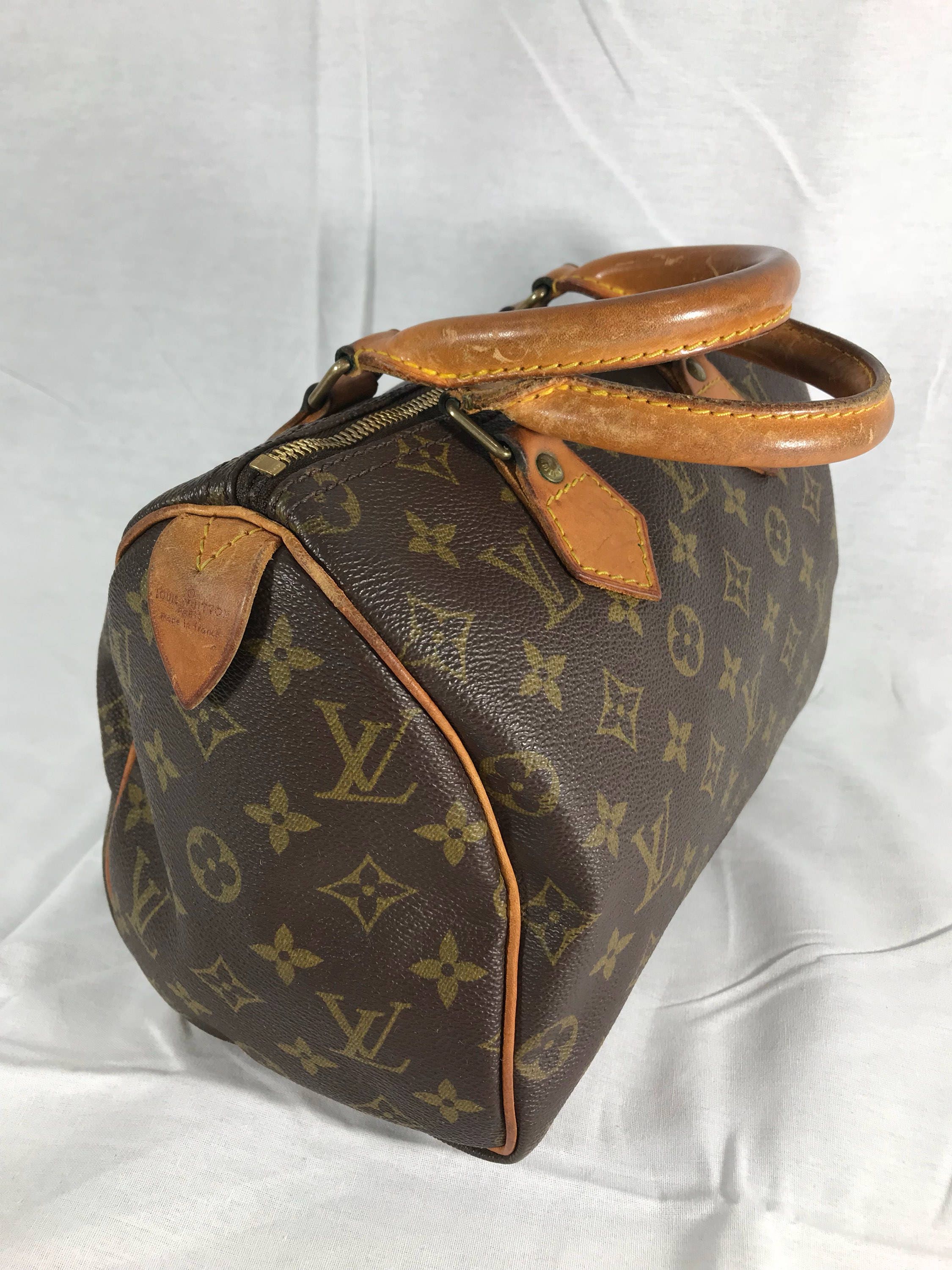 Images For Louis Vuitton Made In France >> Louis Vuitton Great 80s Authentic Vintage Monogram Speedy 25 Images For Louis Vuitton Made In France >> Louis Vuitton Great 80s Authentic Vintage Monogram Speedy 25