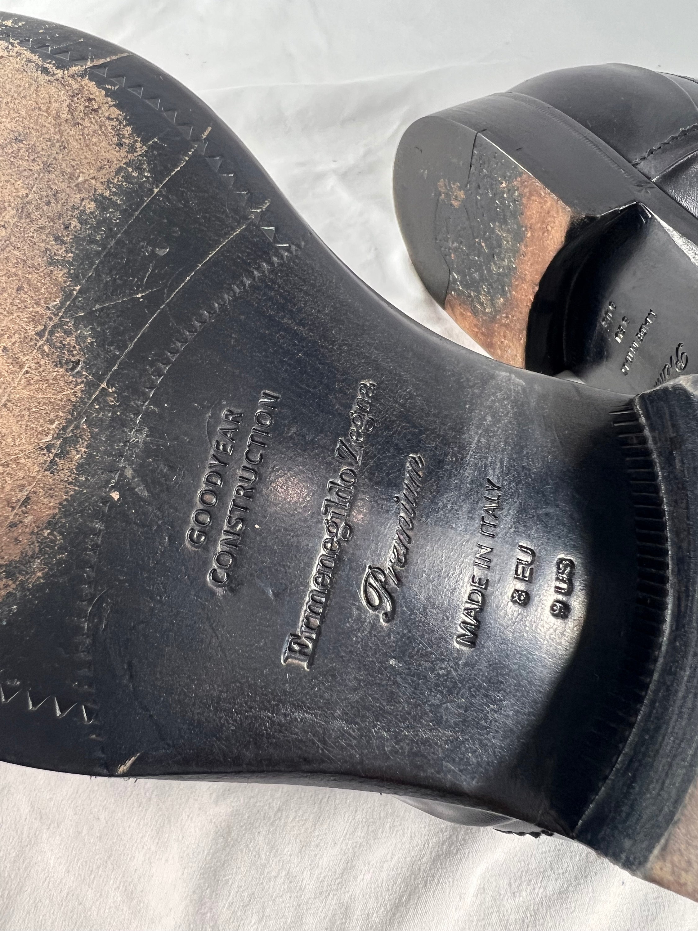 Ermenegildo Zegna GoodYear construction monkstrap Double Monk Brown Goodyear - Rooster League main image 2