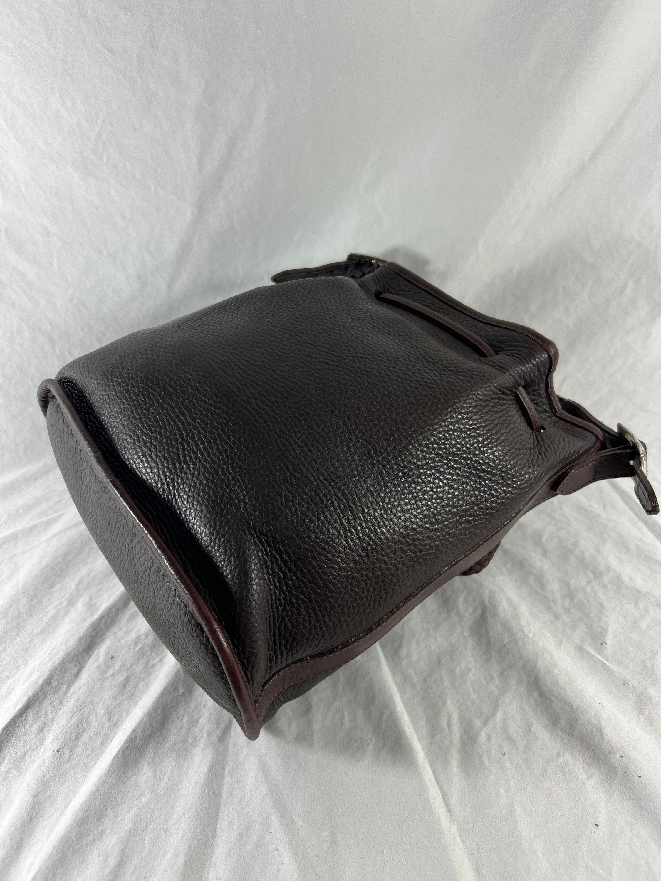 Sac Bandoulière Brighton Cuir Marron – Style Rétro Et Pratique