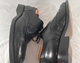 BALLY Scribe Charles ブラックレザー ハンドメイド スイス製 ドレス