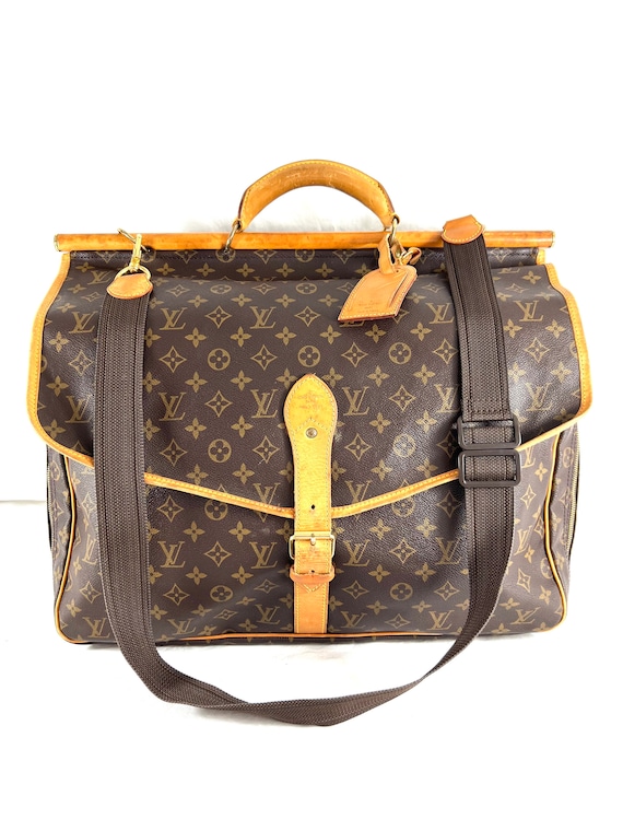 LOUIS VUITTON Sac Chasse Hunting Brown Canvas Mono