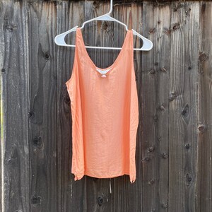 Vintage 100% Silk Tank M/L