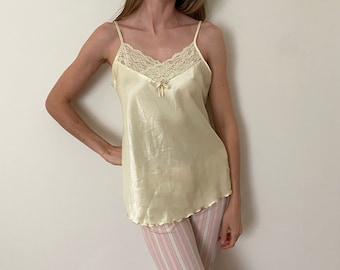 Vintage Satin Cami M/L