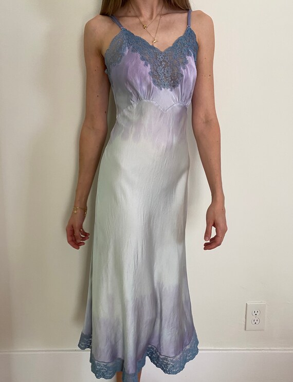 Vintage 1940s Silk Slip S