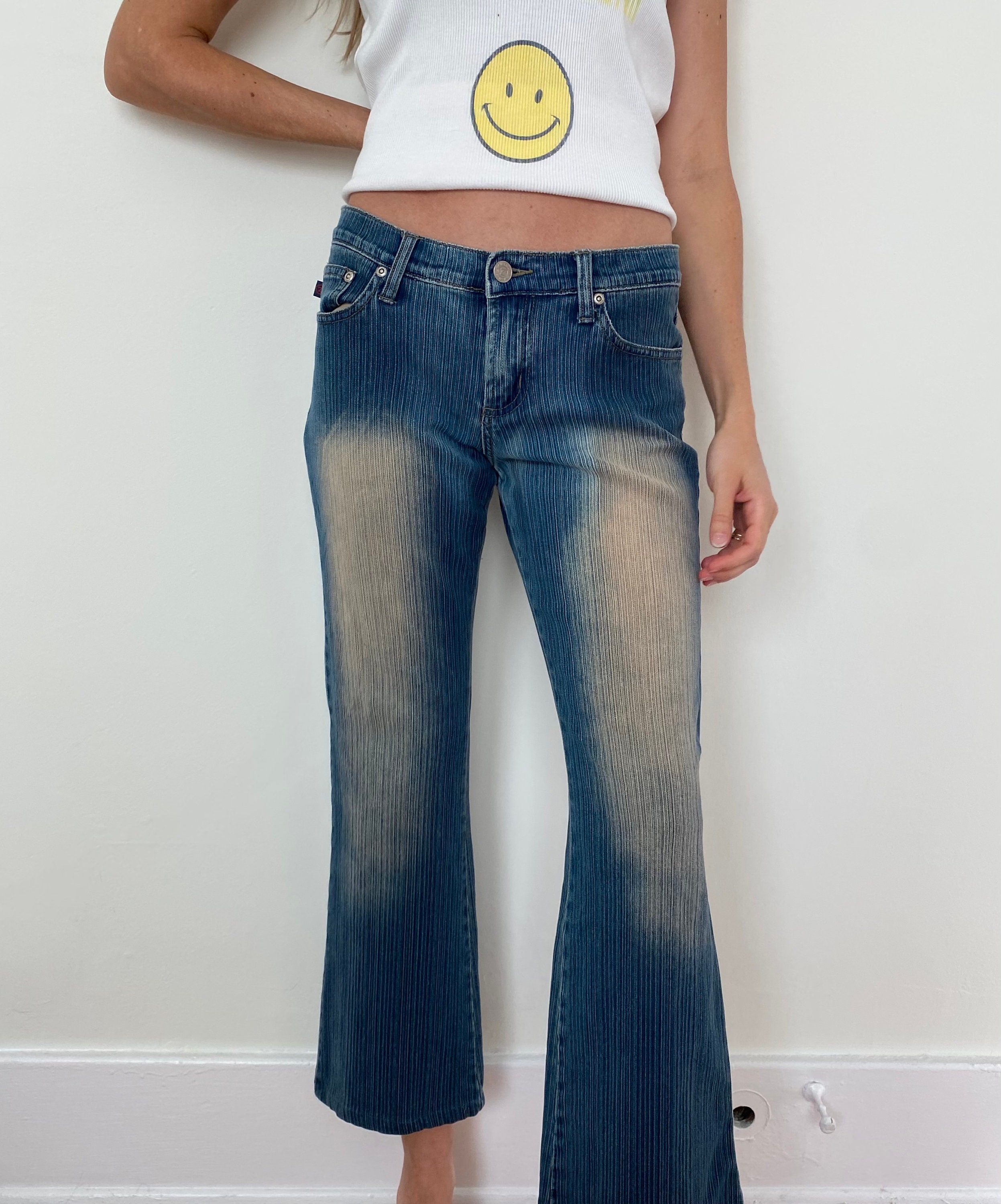 Y2k Z Cavaricci Jeans S - Etsy Australia