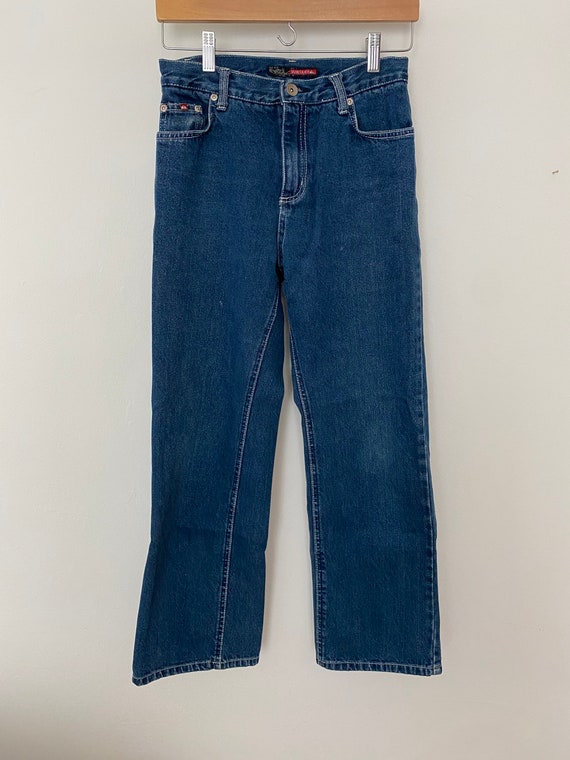 27/28" y2k Straight Leg Quicksilver Jeans - image 8