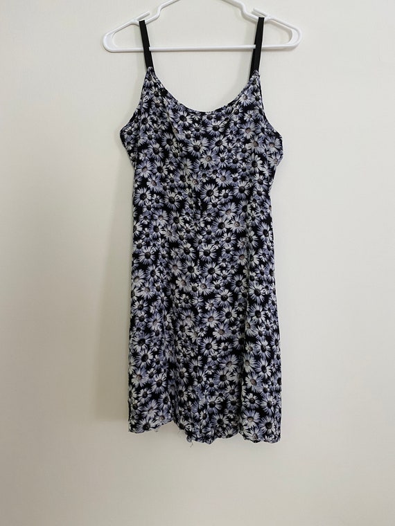 Vintage 90s Floral Romper XL - image 4