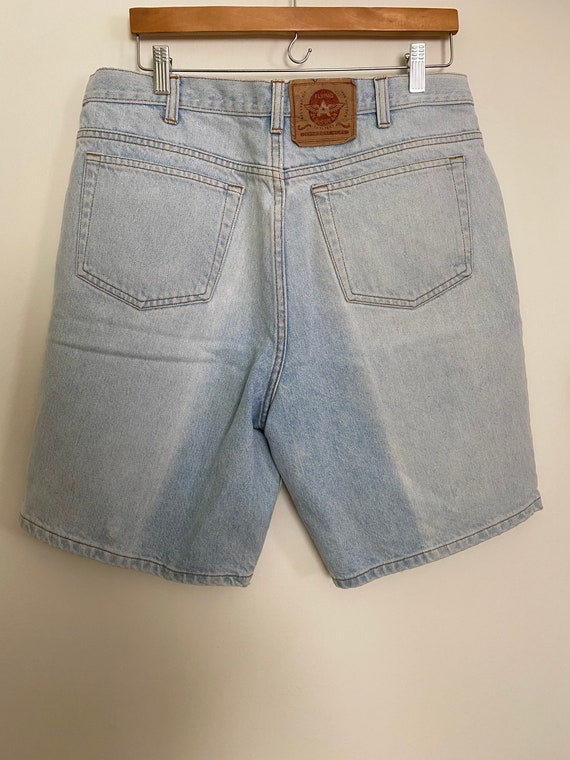 35" Vintage Denim Jorts Shorts - image 8