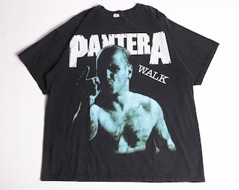 Vintage Pantera Walk Phil Anselmo Band T-Shirt Black XL Alstyle Apparel Metal