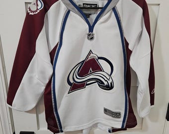 Camiseta Reebok de la NHL Colorado Avalanche, talla YXL