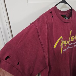 Camisa vintage Fender fabricada en EE. UU. talla XL imagen 4