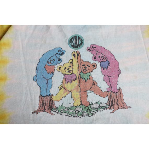 コレクション greatful dead  dancing bear 1997 Vintage 1997 Grateful Dead Dancing Bears Tie Dye Shir… - Gem