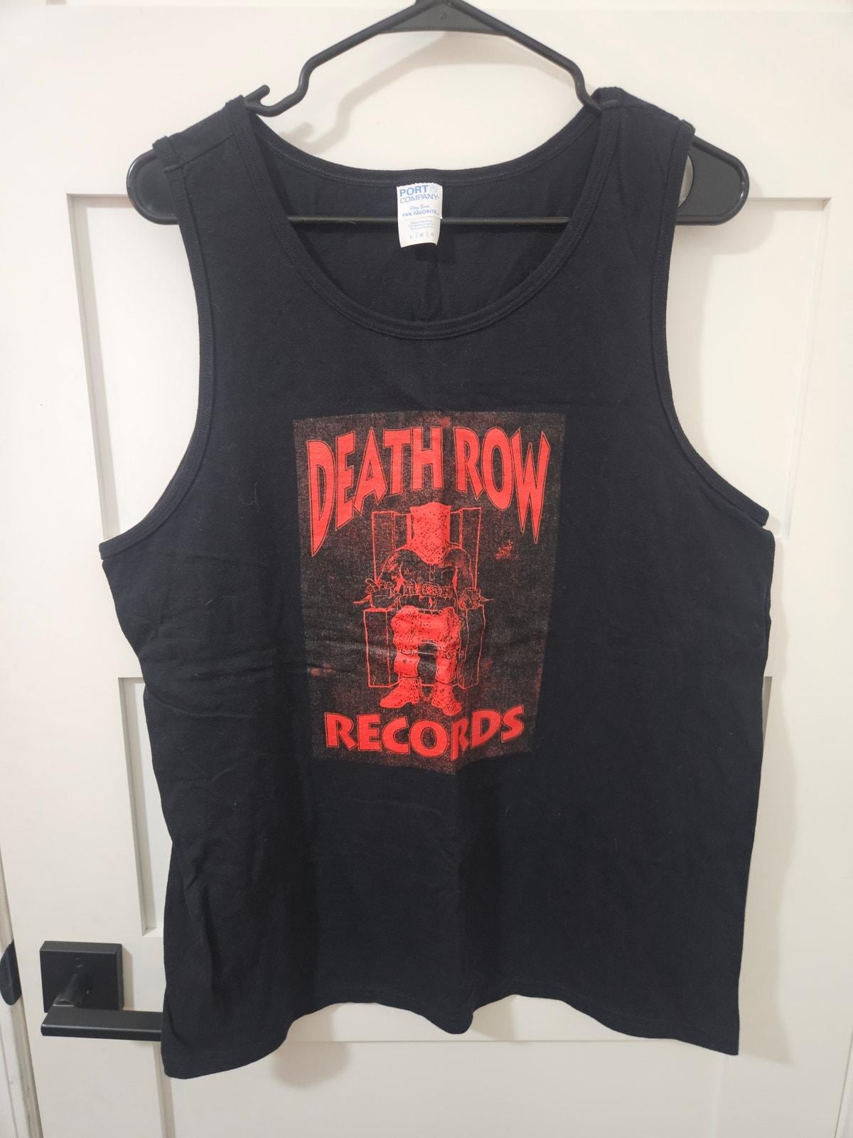 DEATH ROW RECORDS タンクトップ レッド Death row records - Etsy 日本