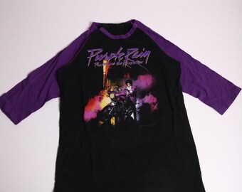 Modern 2016 Made in USA Prince Purple Rain Album Shirt size S