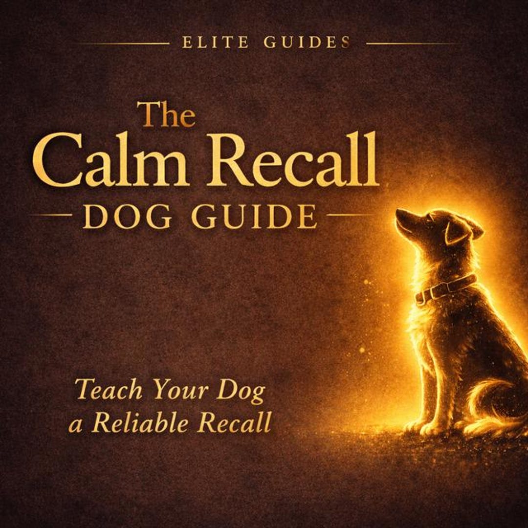 Dog Recall Training Guide PDF | Reliable Recall Without Shouting | Stop ...
