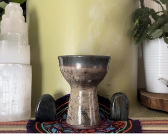 Handgemaakte Copalera | Wierookbrander | Keramische veegkom voor ritueel en reiniging