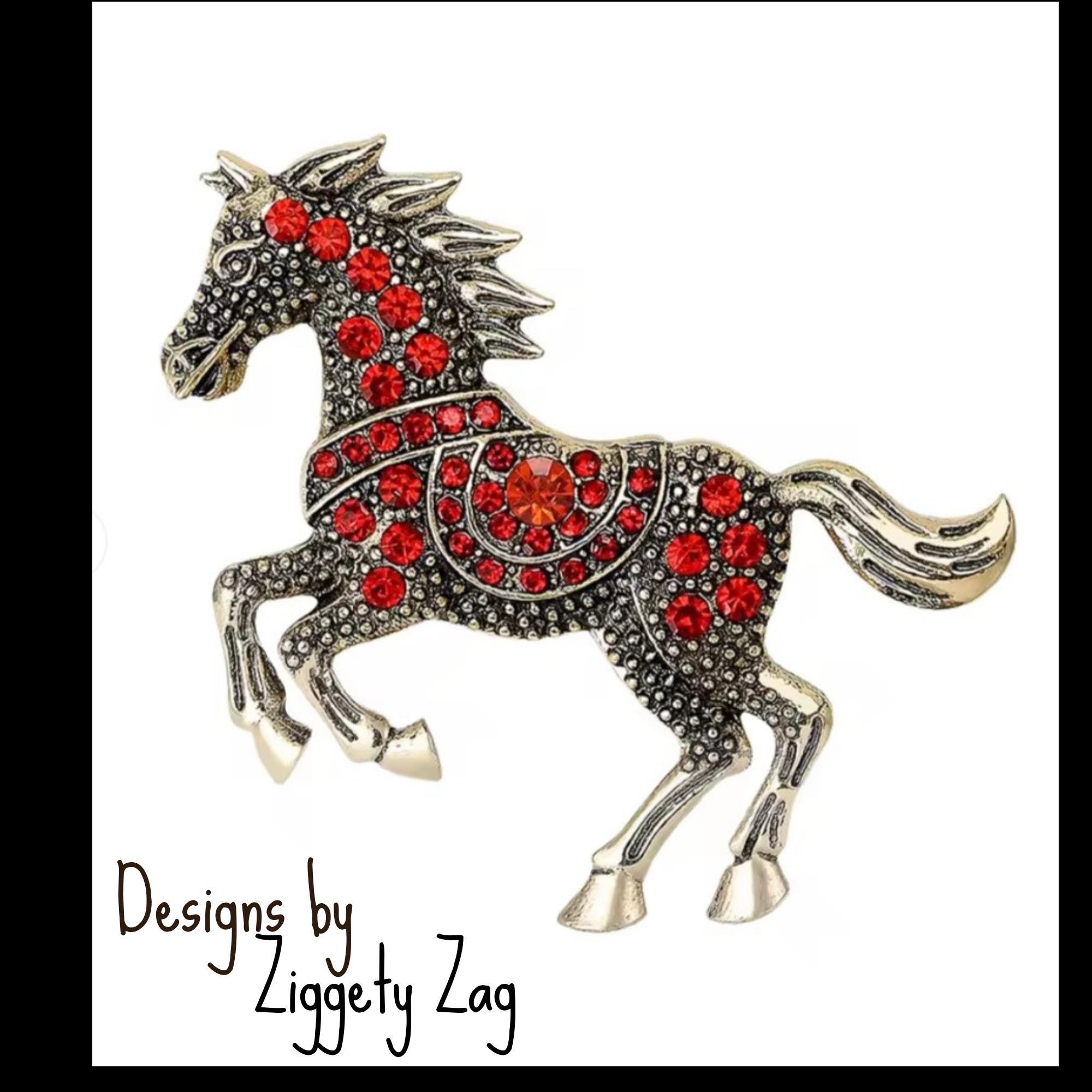Horse Brooch - Etsy