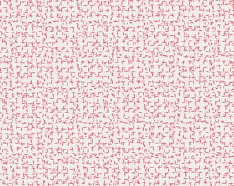Tela de algodón con estampado de hilo rosa - Art Gallery Fabrics - Telas para acolchado