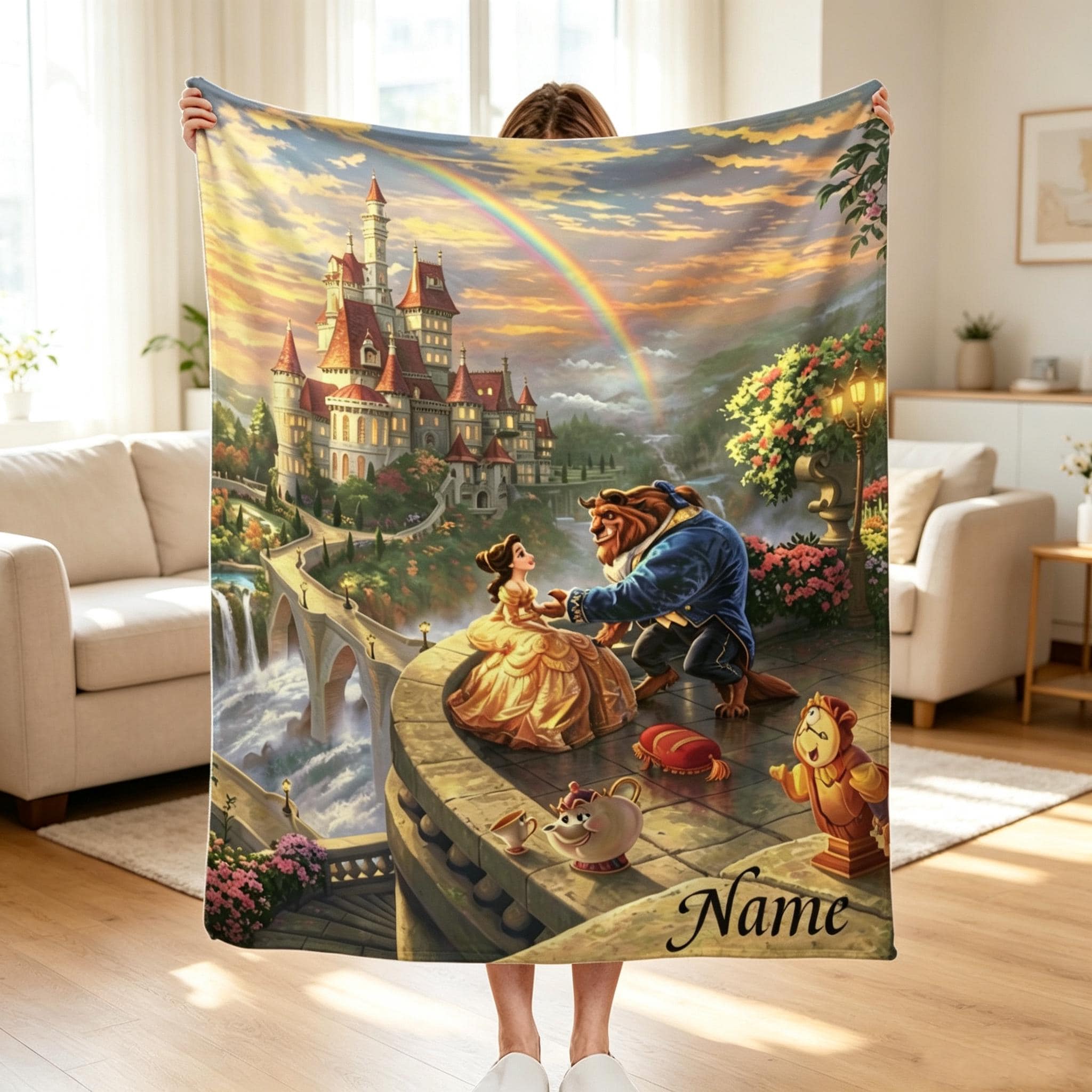 Beauty and the Beast Baby - Etsy