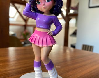 Turn Yourself Into a Chibi Figurine | Custom 3D Figure from Photo | Personalized Mini Me Gift | Cute Desk Collectible