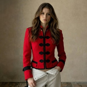 Womens Napoleon Jacket - Etsy UK