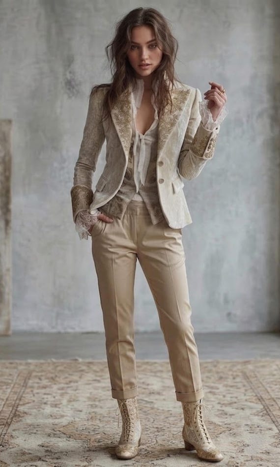 Victorian Vintage Style Velvet Coat for Women – Elegant Statement Coat