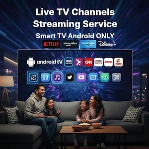Guía de configuración de transmisión para Smart TV - Solo Android (Descarga digital)