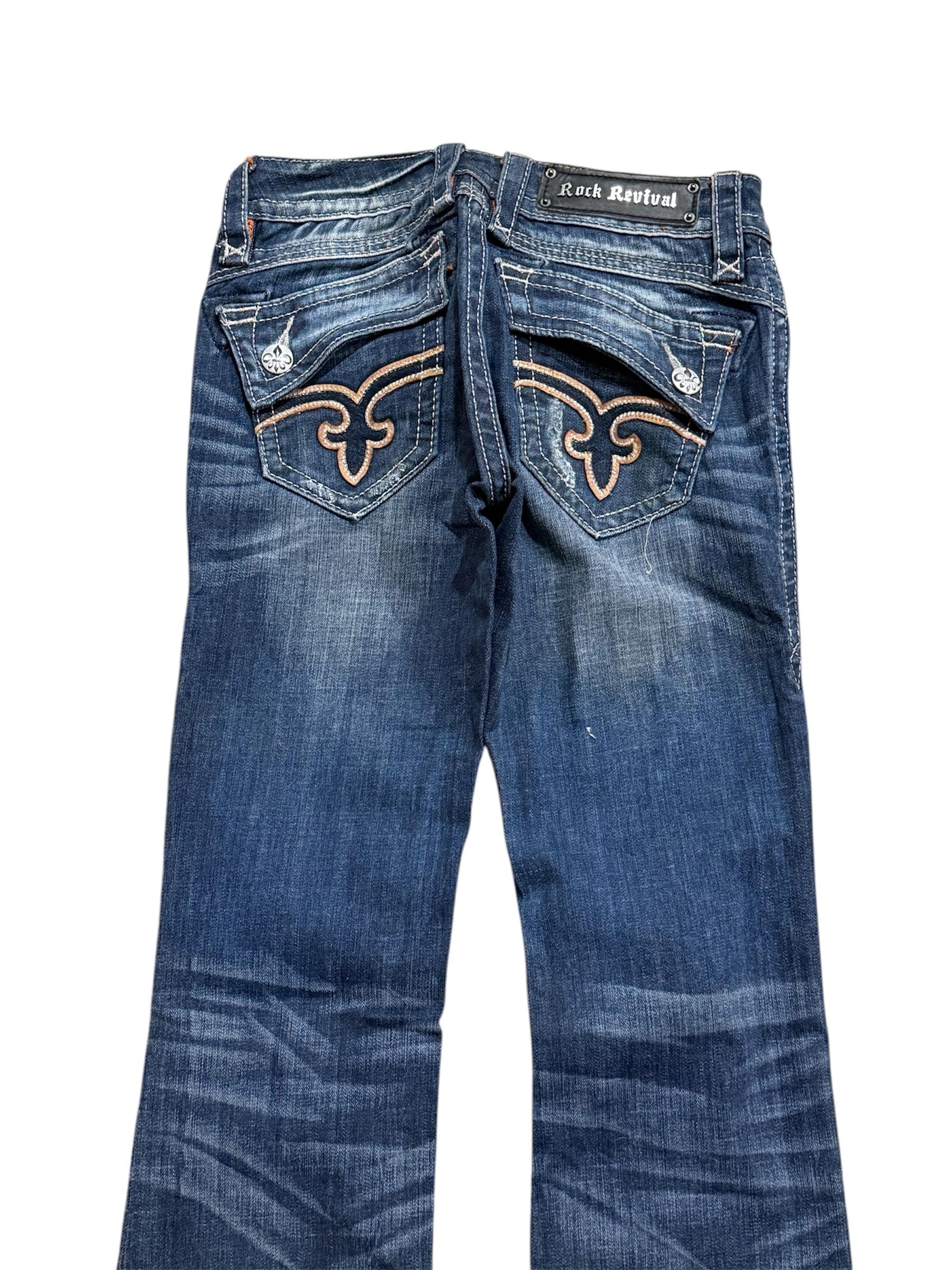 Rock Revival Jeans Bootcut - Etsy Canada