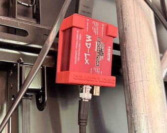 Overpriced plastic? Maybe. Cleaner installs?  Absolutely. Custom MD-LX Protective Mount for broadcast, AV installs, and production carts.
