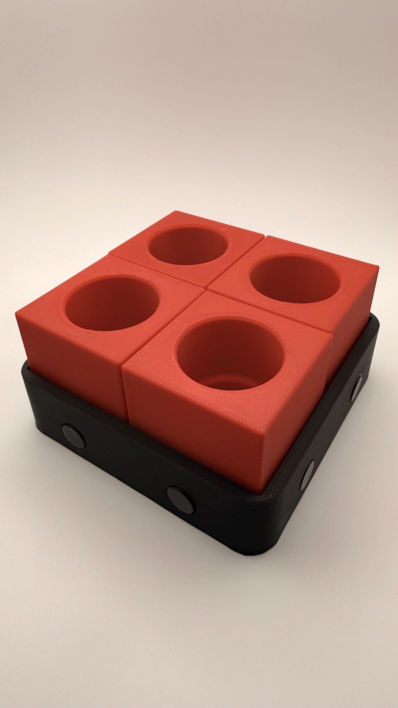 Sistema organizador de micrófonos inalámbricos / Soporta micrófonos de solapa y de mano / Base magnética modular / Listo para eventos y producciones de DJ imagen 7