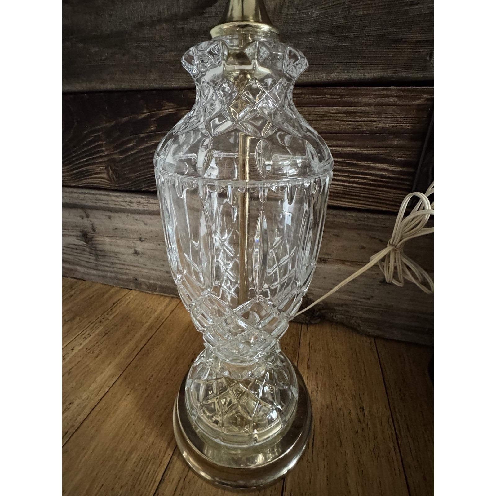 Waterford crystal lamp - Etsy 日本