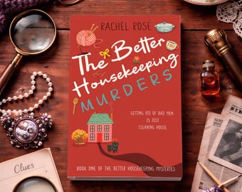 The Cozy Chapter Bundle – Signed Dark Cozy Mystery Paperback with Bookmark | The Better Housekeeping Murders-Book One