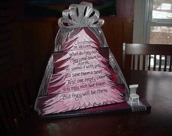Christmas in Heaven display sign