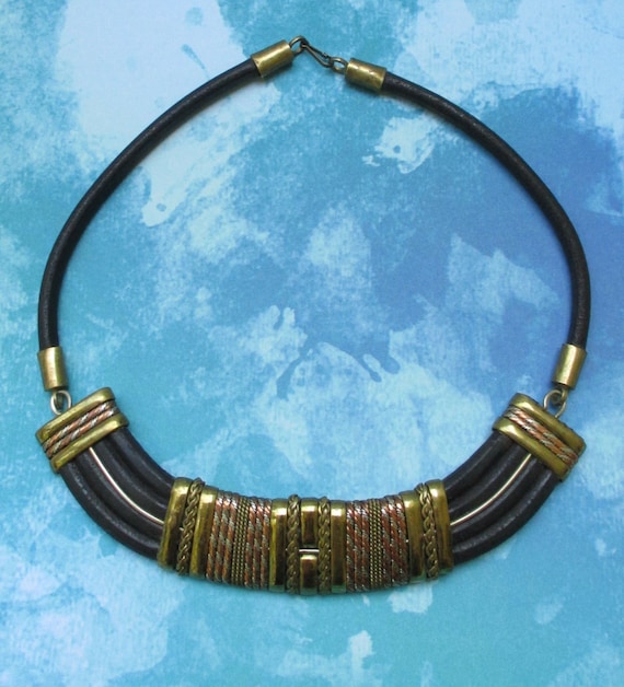 Vintage Tribal Necklace - image 1