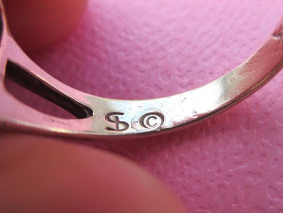 Sterling Silver Multi Stone Ring - image 4