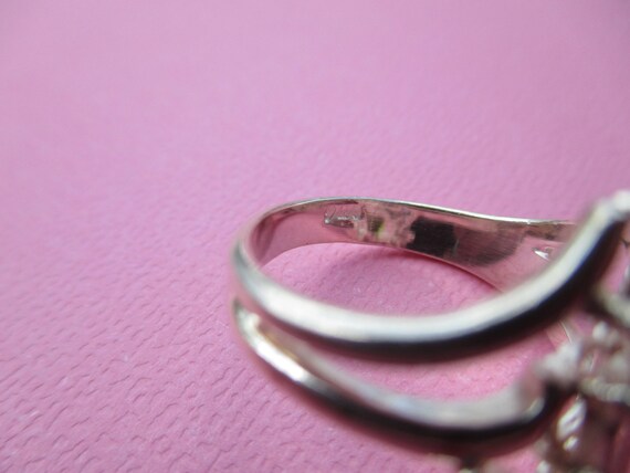 Sterling Silver Multi Stone Ring - image 3