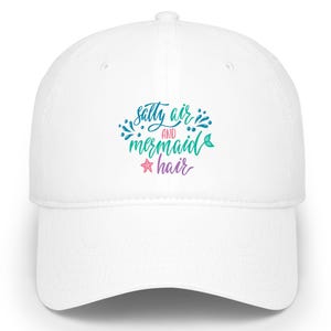 Salt Air and Mermaid Hair Baseball Cap