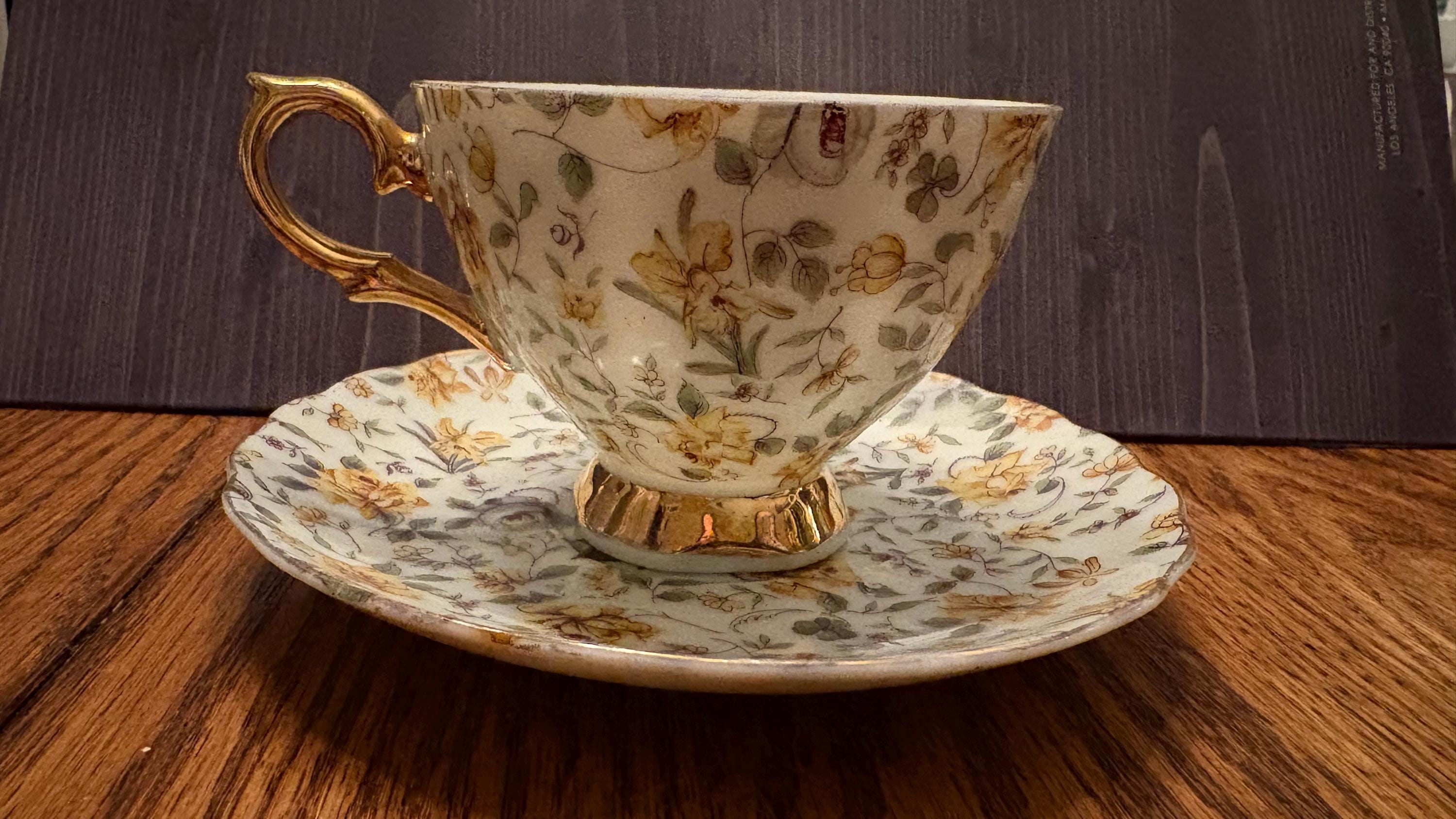 Napco Cup and Saucer - Etsy