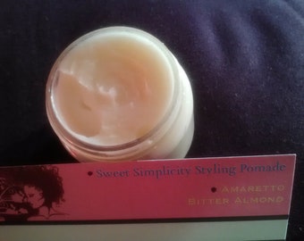 Natural Hair Butter, Sweet Simplicity Hair Styler (Sample Size)