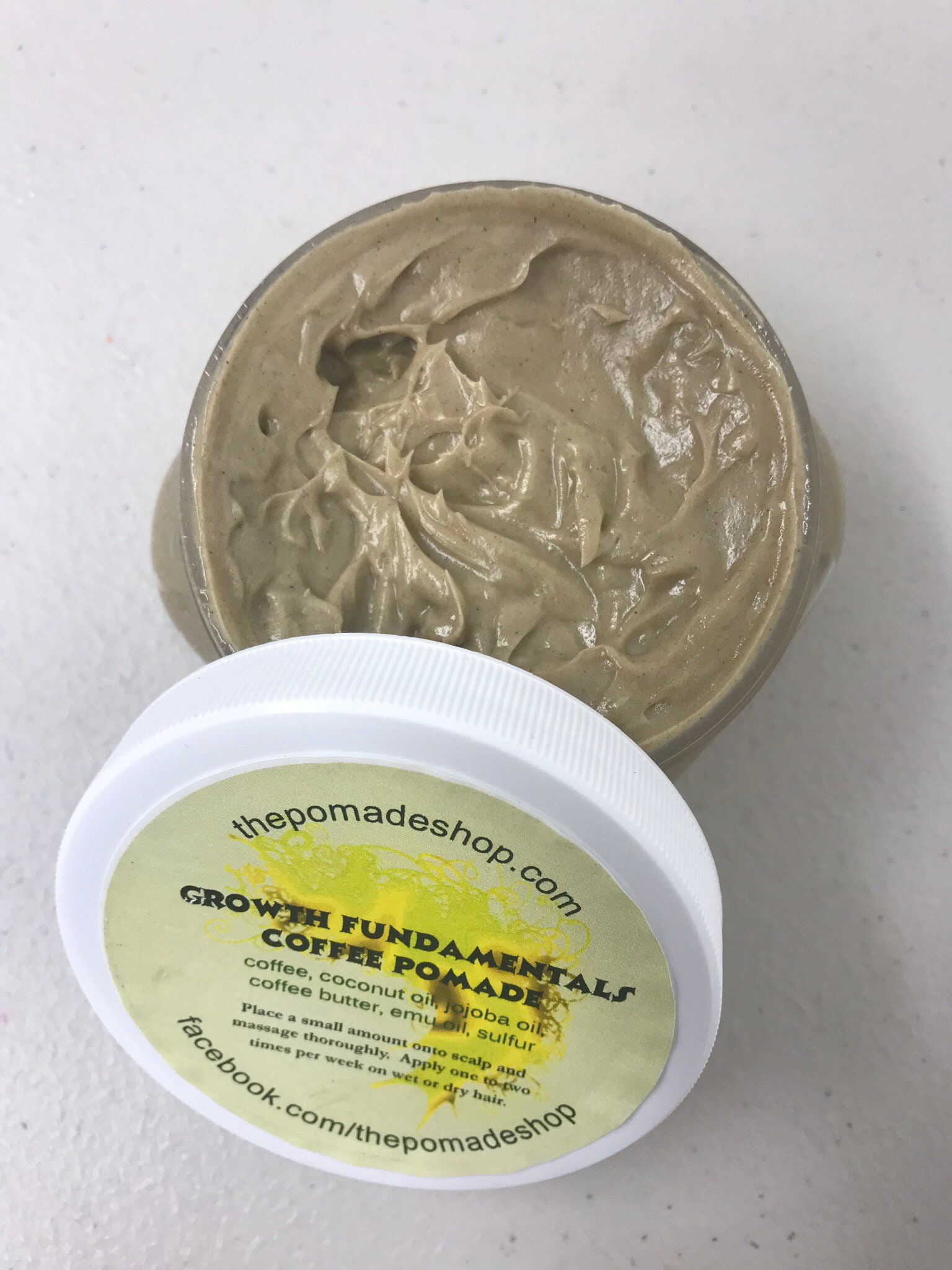 Coffee Hair Growth Pomade Growth Fundamentals Coffee Pomade - Etsy