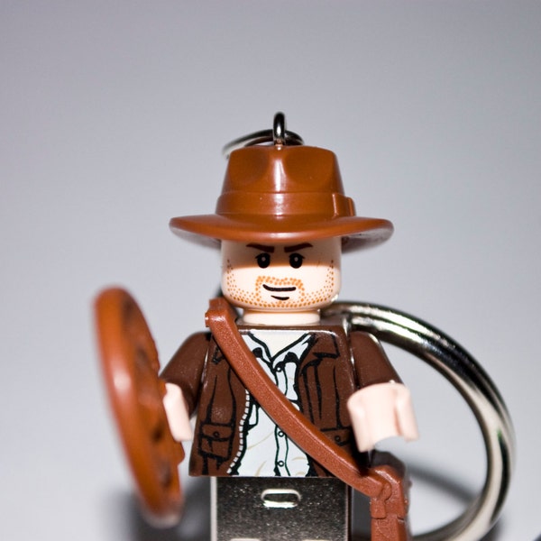 32GB Indiana Jones USB Flash Drive with Key Chain