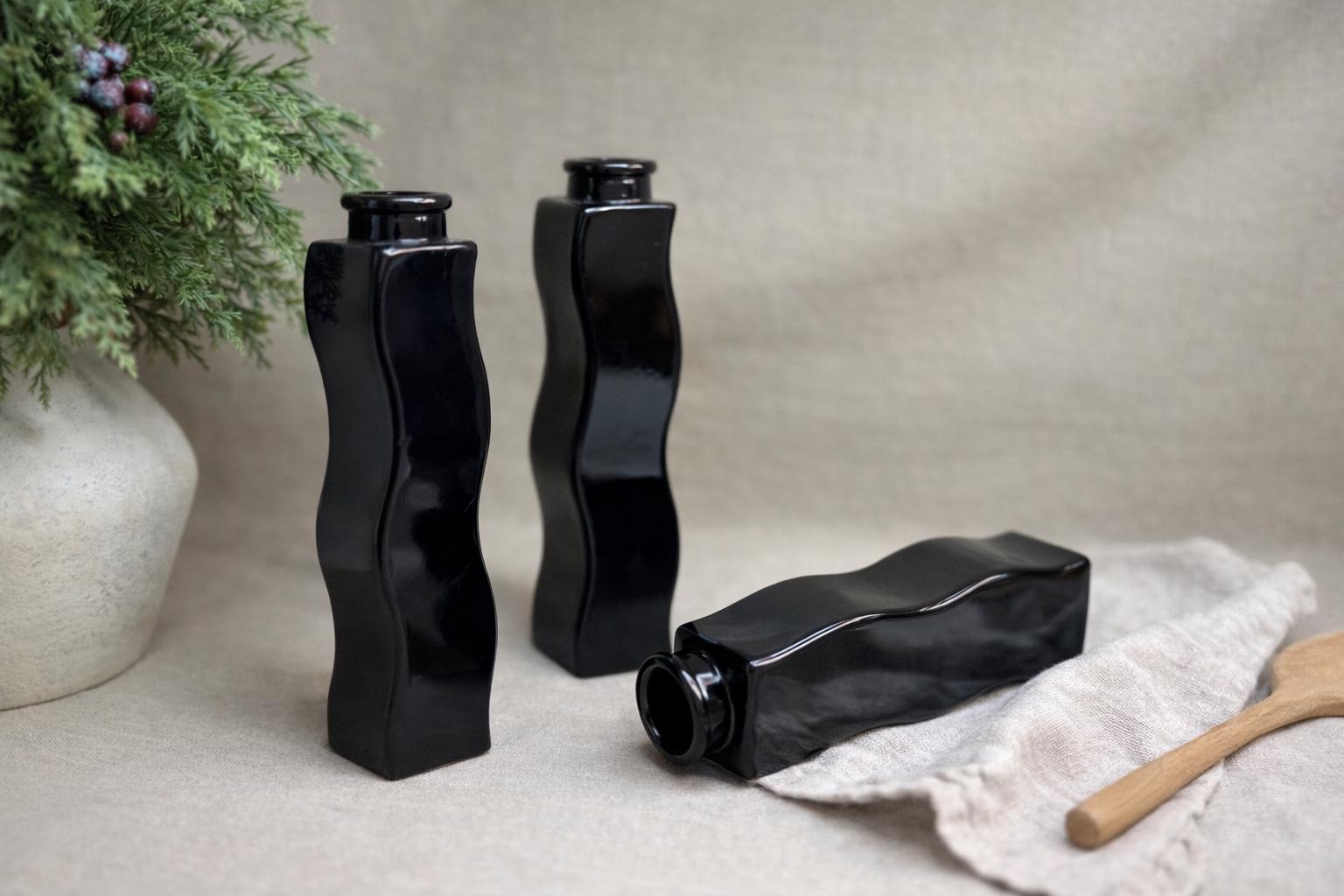 IKEA イケア　フラワーベース　ウェーブ　Skamt 4個セット Ikea Skämt Vase - Etsy Canada