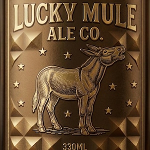 Custom 3D Crystal Dome Labels | Borderless Epoxy Label for Beer Wine Spirits Bottles | Small Batch Friendly | Any Logo Any Brand