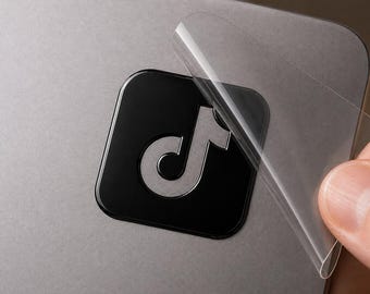 Pegatina UV DTF para redes sociales, calcomanía 3D en relieve para vaso Stanley, botella de agua, portátil o funda de teléfono, etiqueta premium resistente al agua y a los arañazos.
